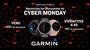 Descuentos Cyber Monday Garmin Venezuela