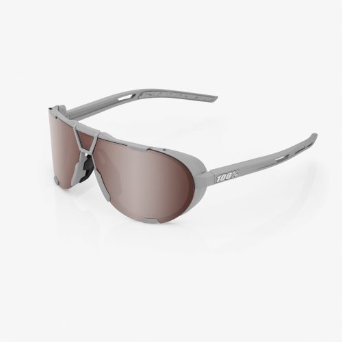WESTCRAFT Soft Tact Cool Grey / HiPER Crimson Silver Mirror